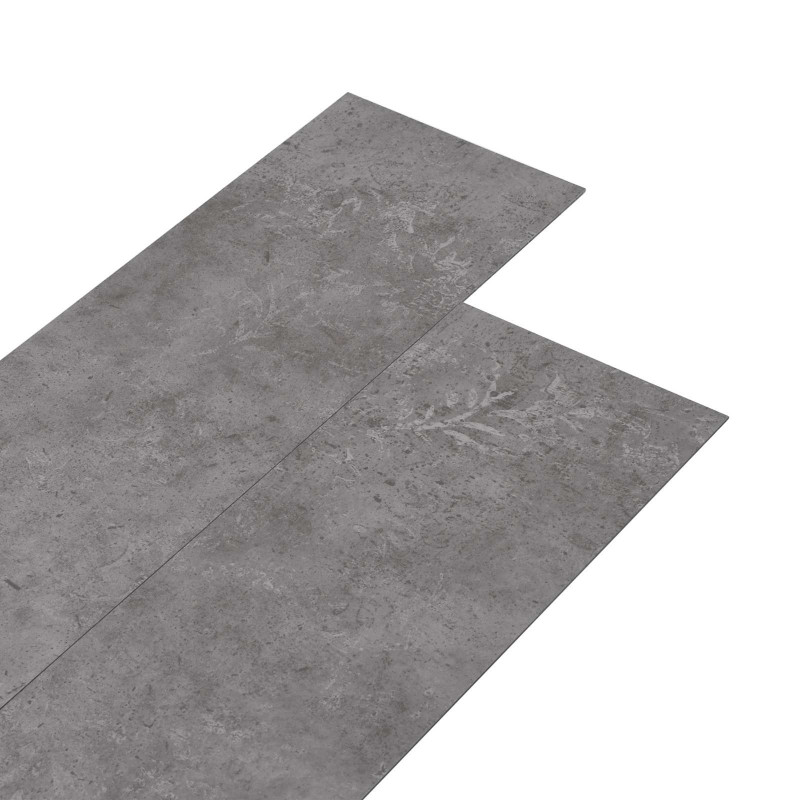 Deski podłogowe 36 pcs Betonowy Szary 5,02 m² PVC