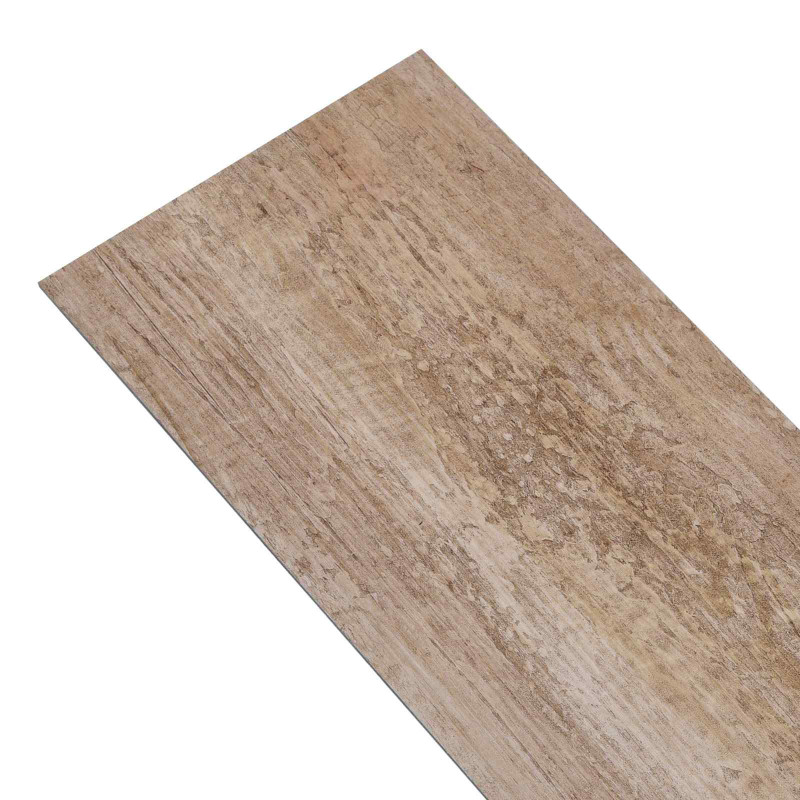 Deski podłogowe 36 pcs Brązowy 5,02 m² PVC