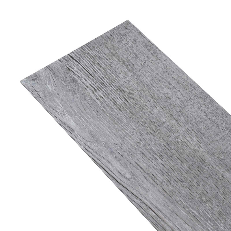 Deski podłogowe 36 pcs Szary 5,02 m² PVC