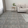 Deski podłogowe 55 pcs Szary 5,11 m² PVC