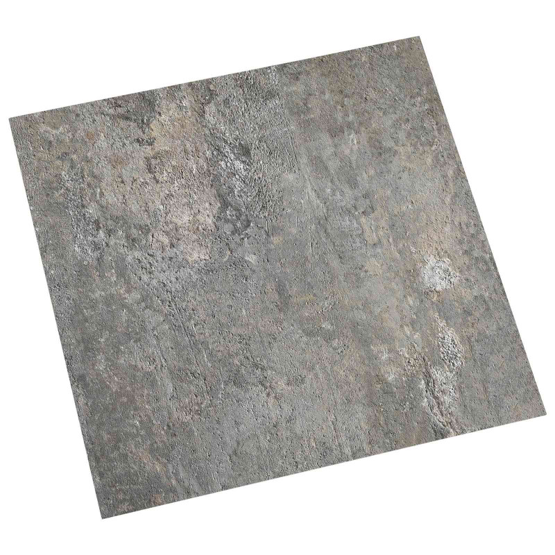 Deski podłogowe 55 pcs Szary 5,11 m² PVC