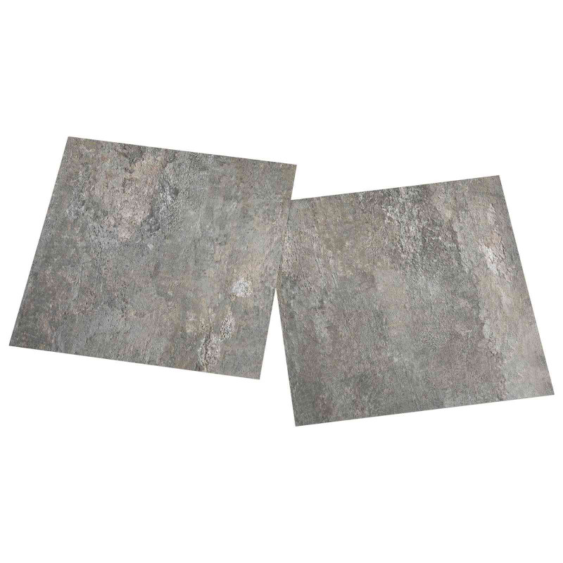 Deski podłogowe 55 pcs Szary 5,11 m² PVC