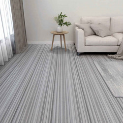 Deski podłogowe 55 pcs Jasnoszary 5,11 m² PVC