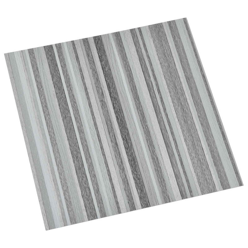 Deski podłogowe 55 pcs Jasnoszary 5,11 m² PVC