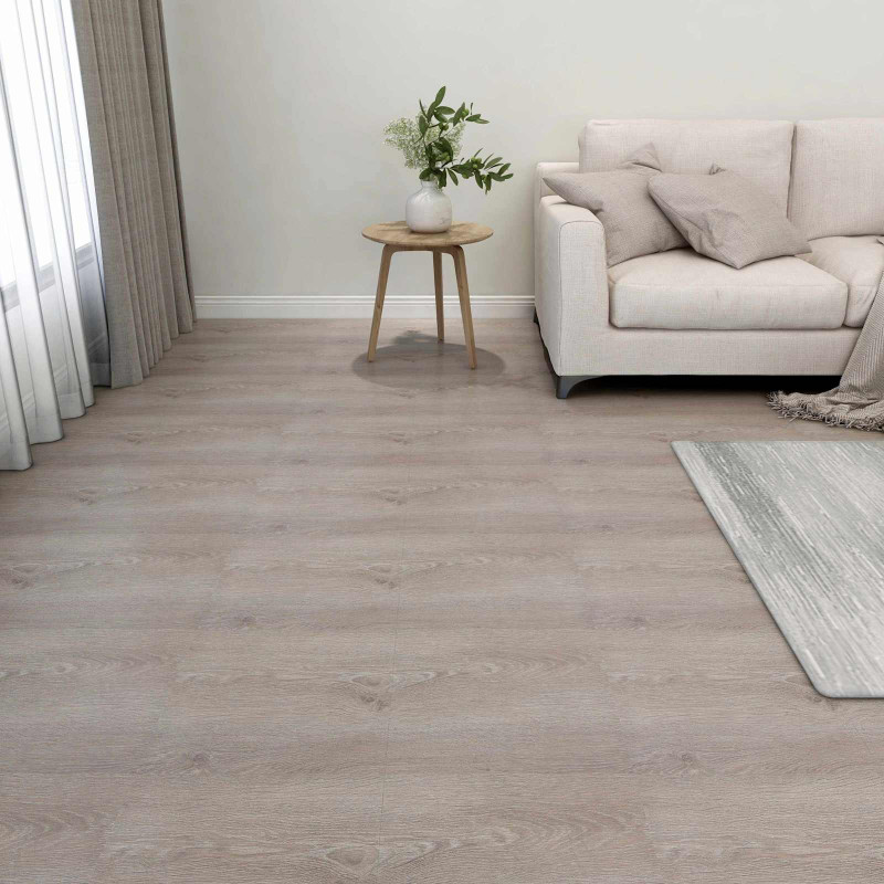 Deski podłogowe 55 pcs Ciemnoszary 5,11 m² PVC