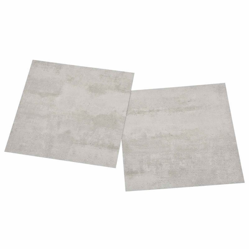 Deski podłogowe 55 pcs Jasnoszary 5,11 m² PVC