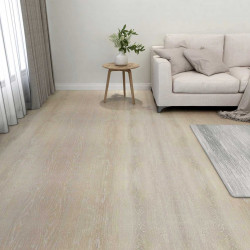 Deski podłogowe 55 pcs Beżowy 5,11 m² PVC