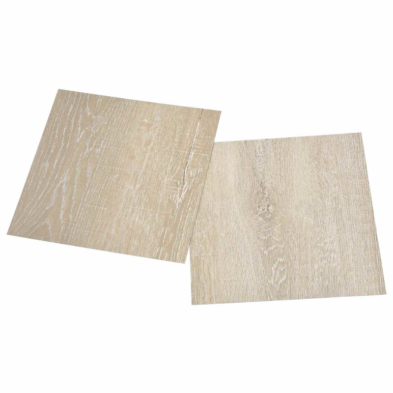 Deski podłogowe 55 pcs Beżowy 5,11 m² PVC