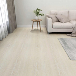 Deski podłogowe 55 pcs Beżowy 5,11 m² PVC
