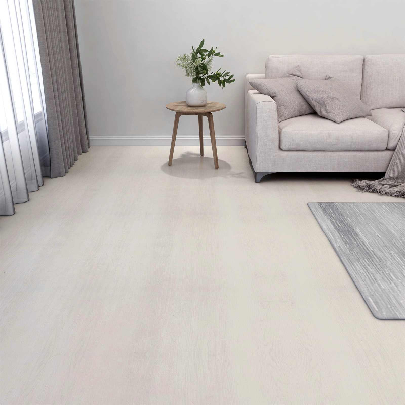 Deski podłogowe 55 pcs Beżowy 5,11 m² PVC