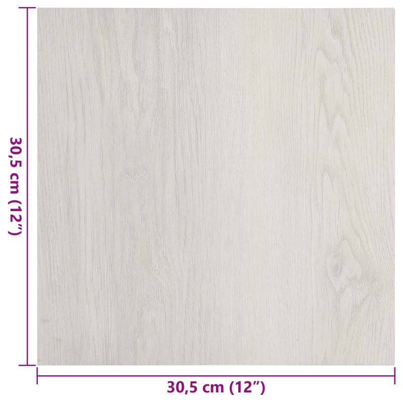 Deski podłogowe 55 pcs Beżowy 5,11 m² PVC