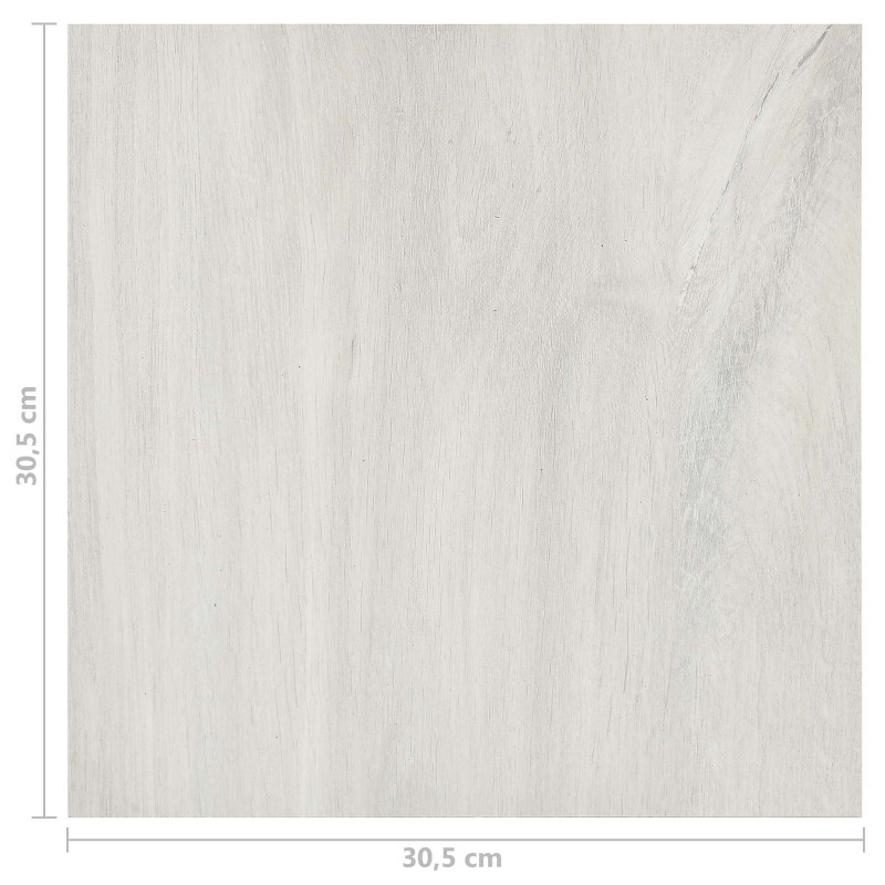 Deski podłogowe 55 pcs Kremowy 5,11 m² PVC