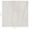 Deski podłogowe 55 pcs Kremowy 5,11 m² PVC