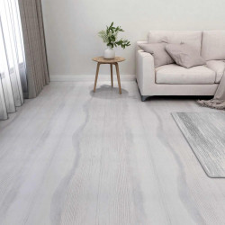 Deski podłogowe 55 pcs Jasnoszary 5,11 m² PVC