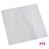 Deski podłogowe 55 pcs Jasnoszary 5,11 m² PVC