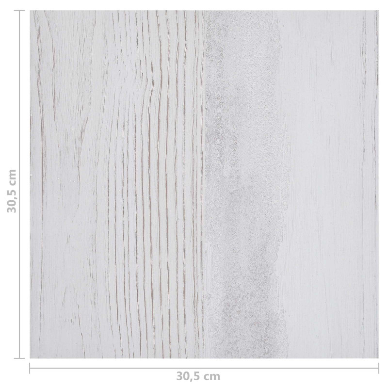 Deski podłogowe 55 pcs Jasnoszary 5,11 m² PVC