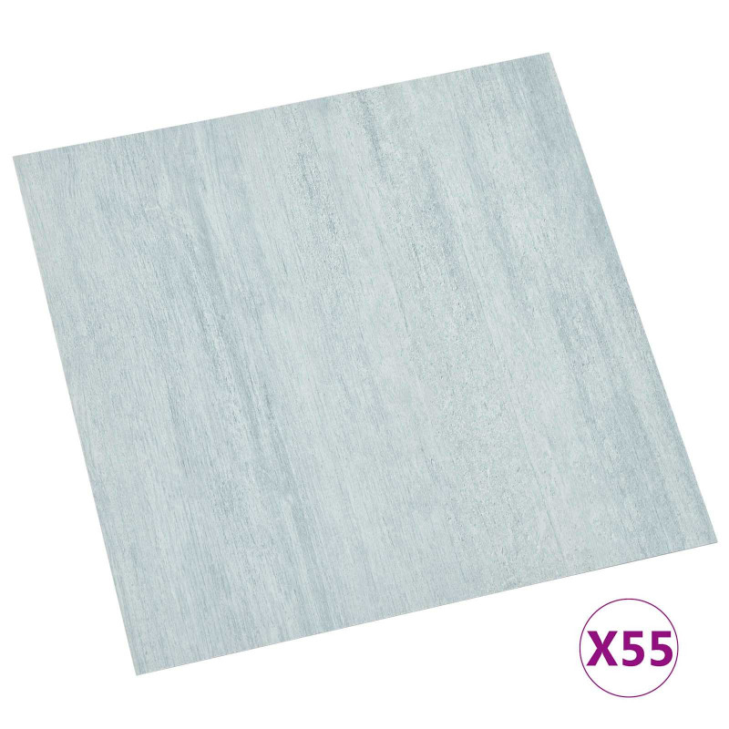 Deski podłogowe 55 pcs Zielony 5,11 m² PVC
