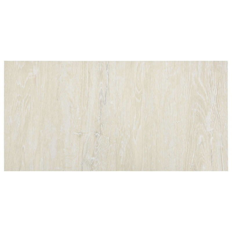 Deski podłogowe 55 pcs Kremowy 5,11 m² PVC