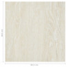 Deski podłogowe 55 pcs Kremowy 5,11 m² PVC