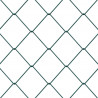 Ogrodzenie łańcuchowe Zielony 2 x 10 m Stal