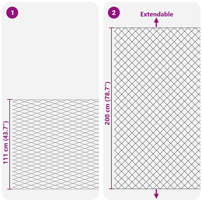 Ogrodzenie łańcuchowe Zielony 2 x 20 m Stal