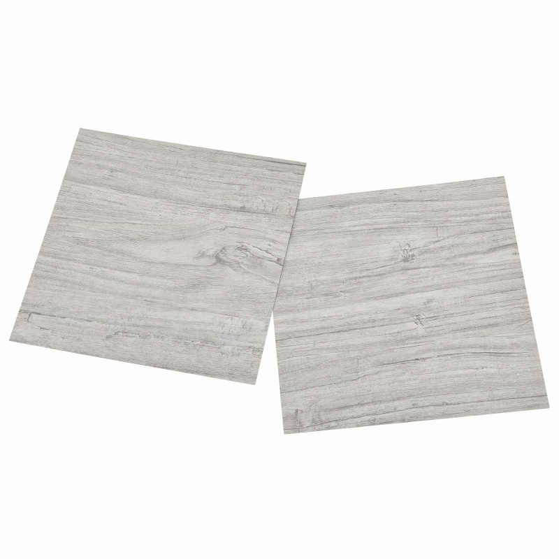 Deski podłogowe 55 pcs Jasnoszary 5,11 m² PVC