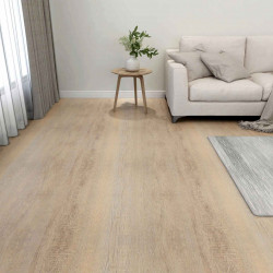 Deski podłogowe 55 pcs Brązowy 5,11 m² PVC