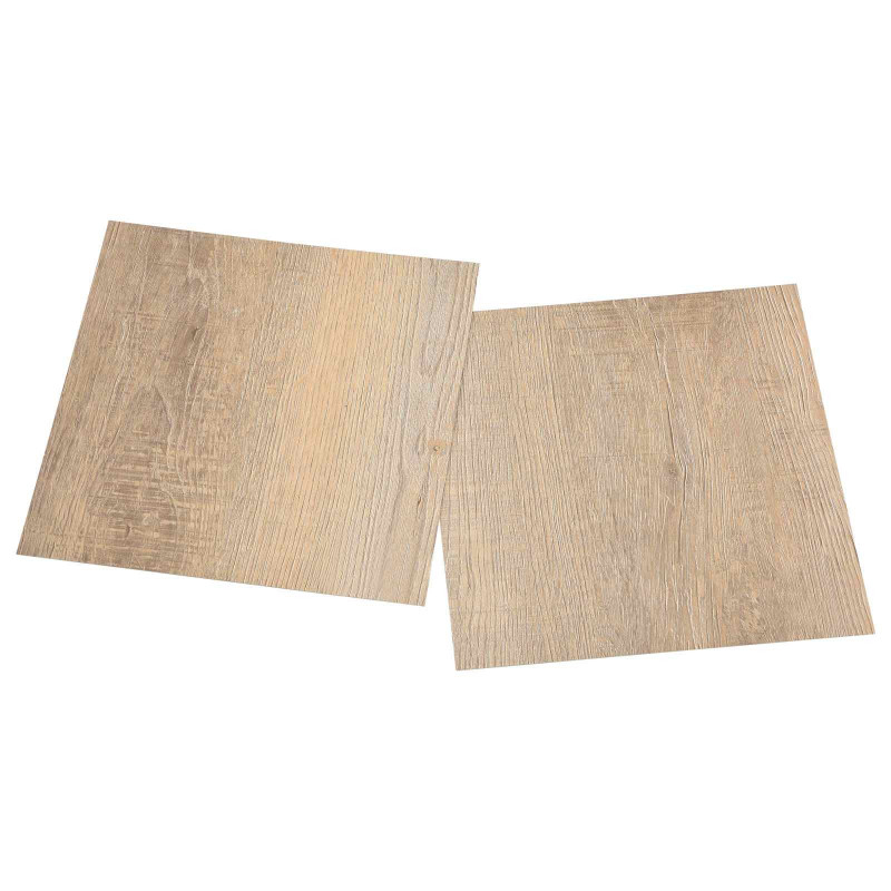 Deski podłogowe 55 pcs Brązowy 5,11 m² PVC