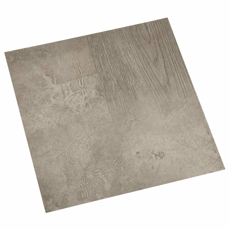 Deski podłogowe 55 pcs Szary 5,11 m² PVC