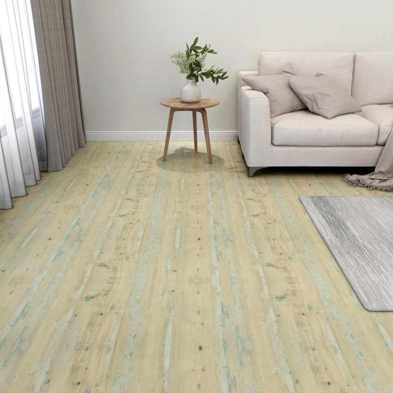Deski podłogowe 55 pcs Jasny Brąz 5,11 m² PVC