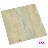 Deski podłogowe 55 pcs Jasny Brąz 5,11 m² PVC