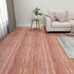 Deski podłogowe 55 pcs Czerwony 5,11 m² PVC