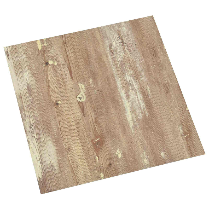 Deski podłogowe 55 pcs Brązowy 5,11 m² PVC