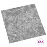 Deski podłogowe 55 pcs Betonowy Szary 5,11 m² PVC