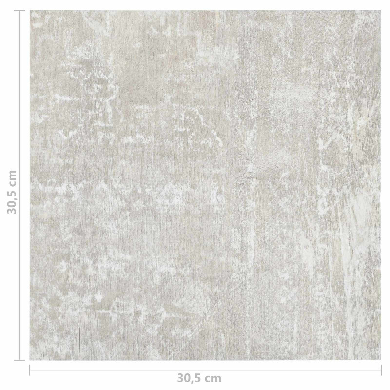 Deski podłogowe 55 pcs Jasnoszary 5,11 m² PVC
