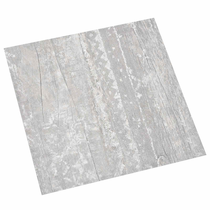 Deski podłogowe 55 pcs Szary 5,11 m² PVC
