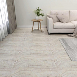Deski podłogowe 55 pcs Beżowy 5,11 m² PVC