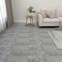Deski podłogowe 55 pcs Betonowy Szary 5,11 m² PVC