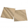 Deski podłogowe 55 pcs Brązowy 5,11 m² PVC