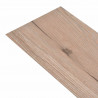 Deski podłogowe 18 pcs Dąb brązowy 2,51 m² PVC