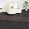 Deski podłogowe 18 pcs Ciemny brąz 2,51 m² PVC