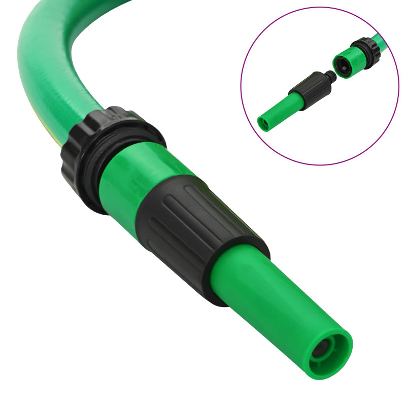 Wąż ogrodowy 5-warstwowy Zielony i Żółty 3 / 4'' 100 m PVC