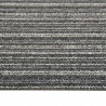 Dywan 20 pcs Antracytowy w paski 50 x 50 cm 100% polipropylen
