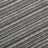 Dywan 20 pcs Antracytowy w paski 50 x 50 cm 100% polipropylen