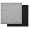 Dywan 20 pcs Jasnoszary 50 x 50 cm 100% polipropylen