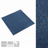 Dywan 20 pcs Ciemnoniebieski 50 x 50 cm 100% polipropylen