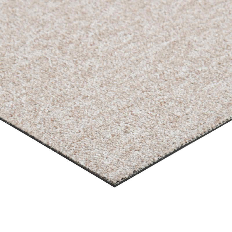 Dywan 20 pcs Jasny beż 50 x 50 cm 100% polipropylen