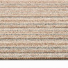 Dywan 20 pcs Beżowy w paski 50 x 50 cm 100% polipropylen