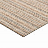 Dywan 20 pcs Beżowy w paski 50 x 50 cm 100% polipropylen