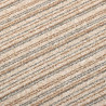 Dywan 20 pcs Beżowy w paski 50 x 50 cm 100% polipropylen